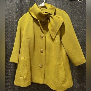 Anthropologie Tabitha Cropped Pea Coat